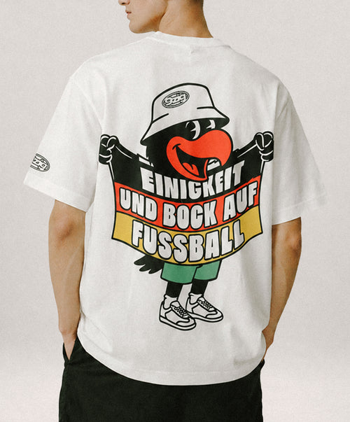Einigkeit und Bock auf Fussball T-Shirt Weiß - Fußball WM 2026
